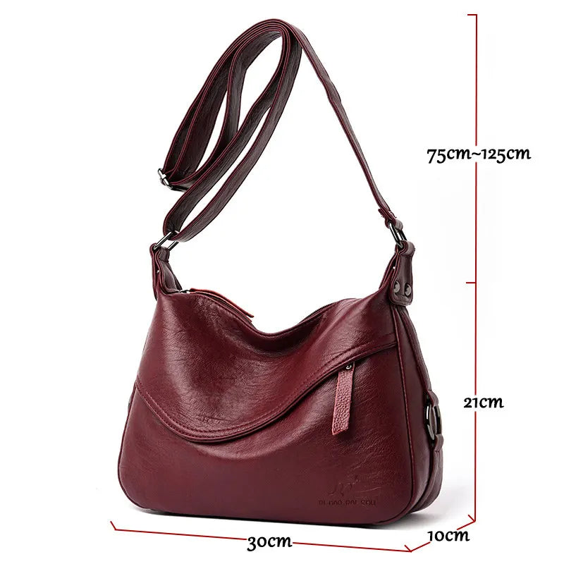 Hot Women Shoulder Bag Leather Handbags Women Bags