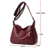 Hot Women Shoulder Bag Leather Handbags Women Bags
