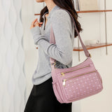 Waterproof Nylon Women Shoulder Bag High Handbag Female CrossBody Bag