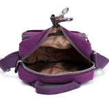 Women Waterproof Nylon Shoulder Bag Top-Handle Handbag