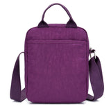 Women Waterproof Nylon Shoulder Bag Top-Handle Handbag