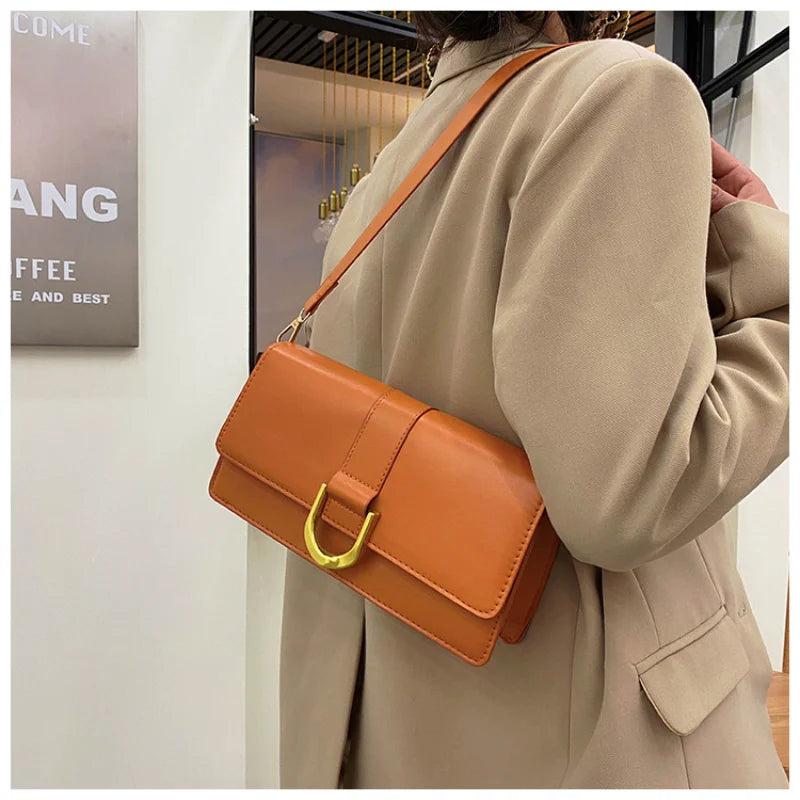 Women Single Shoulder Underarm Crossbody Handbag