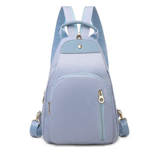 Women Small Backpack Chest Bag Sling Backpack Casual Travel Bag