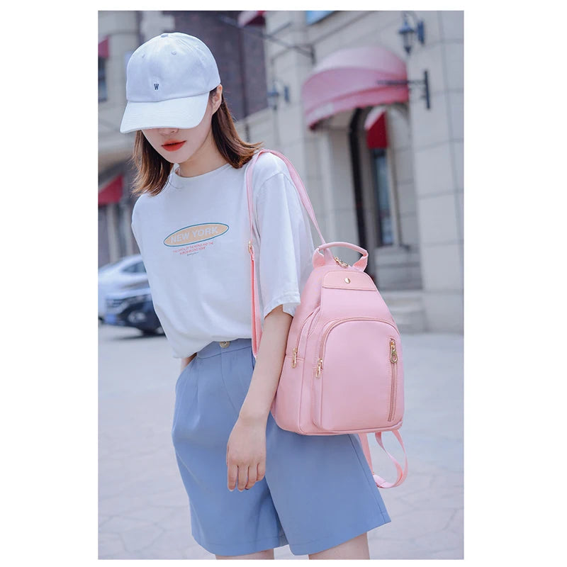 Women Small Backpack Chest Bag Sling Backpack Casual Travel Bag