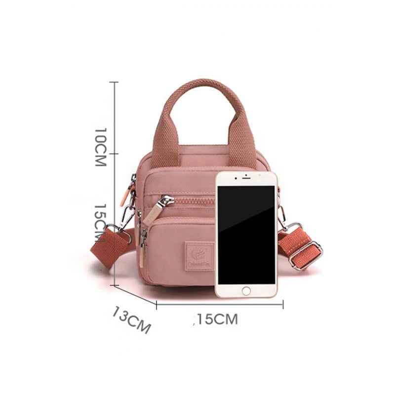 Women Small Backpack Girls Shoulders Bags Canvas Mini School Travel Handbag