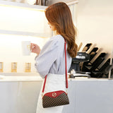 Women Small Bag PU Leather Clutch Purse Shoulder Messenger Casual Mobile Phone