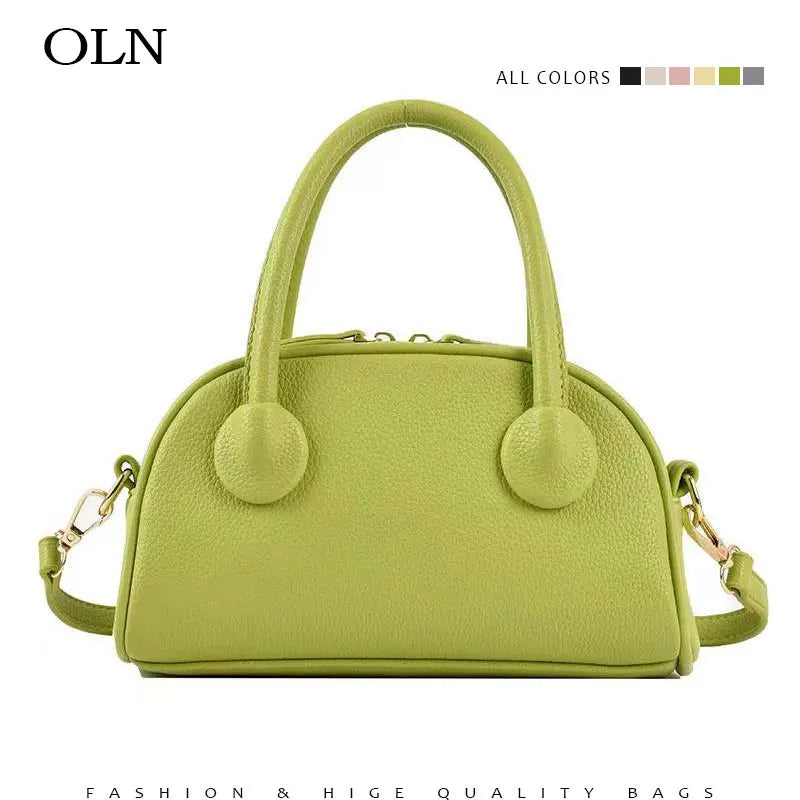 Women Small Pink Purses And Handbags Purple Leather Shoulder Bags