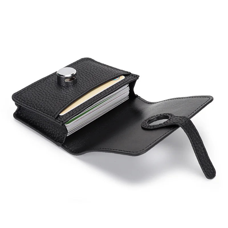 Women Small Cow Leather Coin Purse Clutch Wallet