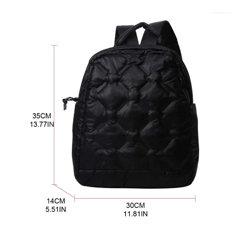 Women Soft Warm Backpack Lightweight Daypack Travel Bookbag Teenagers Girls Scho