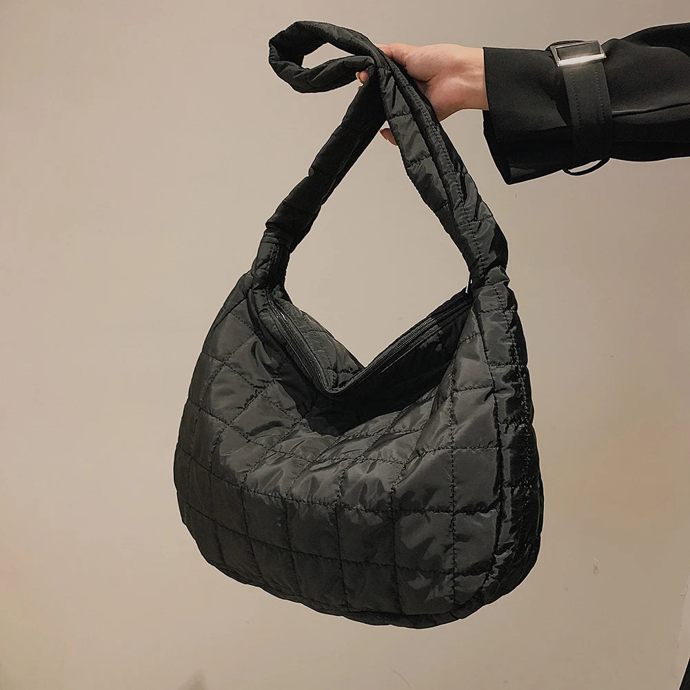 Women Space Cotton Handbag Shoulder Bag Large Capacity Tote Bags