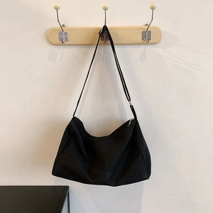 Striped Corduroy Crossbody & Shoulder Bag for Girls