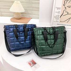 Women Nylon Crossbody Bag Large Capacity Shoulder Bag for Shopping Travel