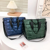 Women Nylon Crossbody Bag Large Capacity Shoulder Bag for Shopping Travel