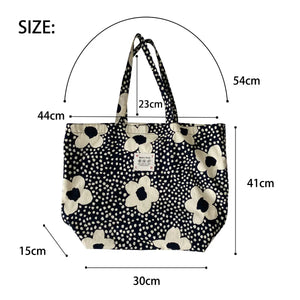 Women Tote Bag Summer Nylon Casual Zipper Soft Shoulder Bags Handbag