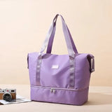 Women Travel Shoulder Bags Large Capacity Foldable Tote Luggage