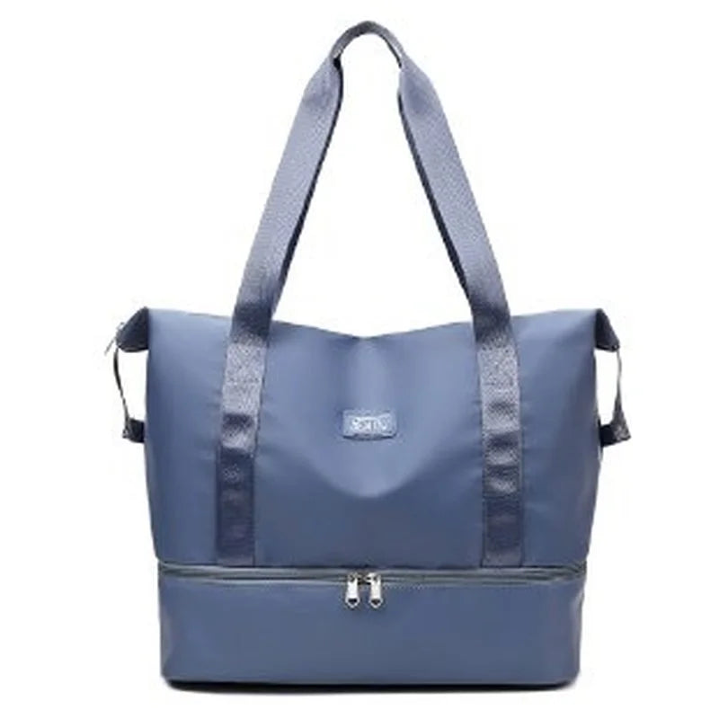 Women Travel Shoulder Bags Large Capacity Foldable Tote Luggage