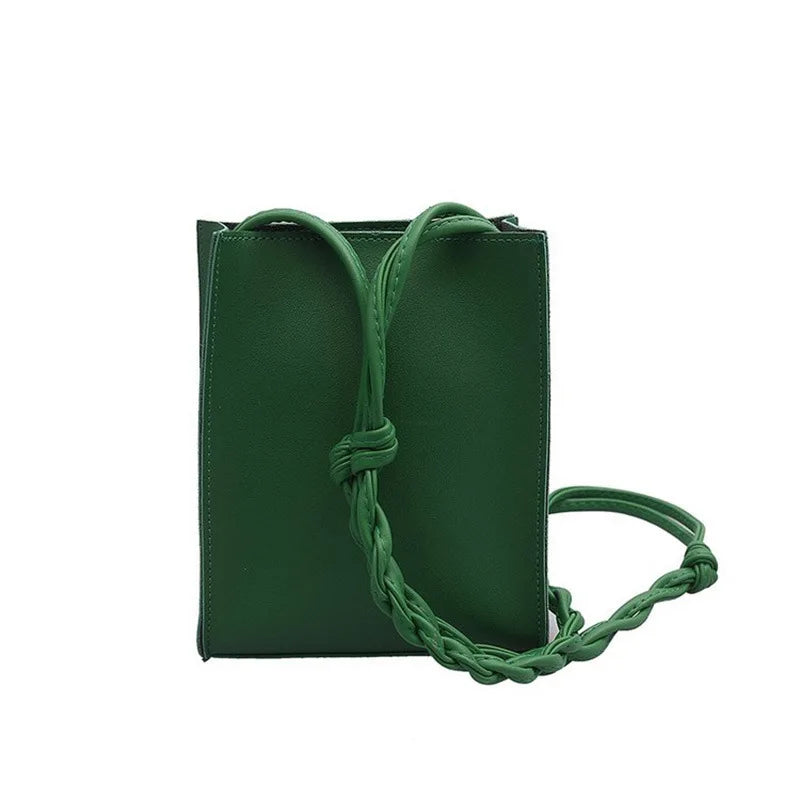 Women Vertical Handbags Pu Leather Shoulder Bag Large Capacity Crossbody Bags