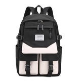 Women Backpack for Teenage Girls Waterproof Nylon Schoolbag