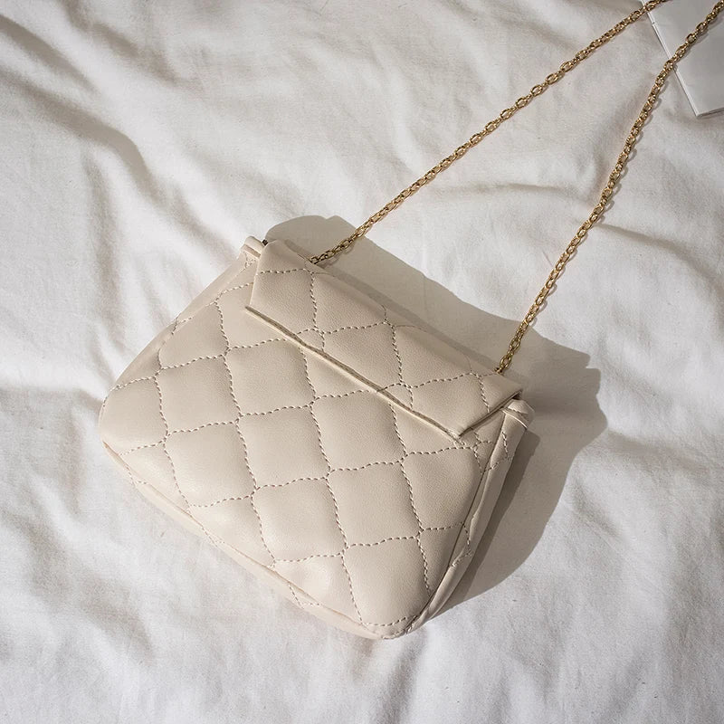 Rhombus Chain Bag Wild Single Shoulder Messenger Bag Wallet