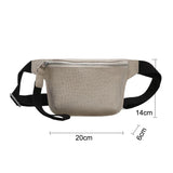 Crocodile Multicolor Messenger Chest Bag Clutch Female Handbag