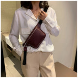 Crocodile Multicolor Messenger Chest Bag Clutch Female Handbag
