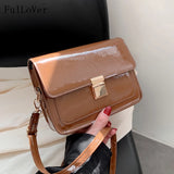 Women's Retro Shoulder Bags Square Crossbody Bags