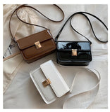 Women's Retro Shoulder Bags Square Crossbody Bags
