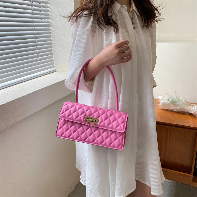 Diamond Chain Shoulder Bag for Women