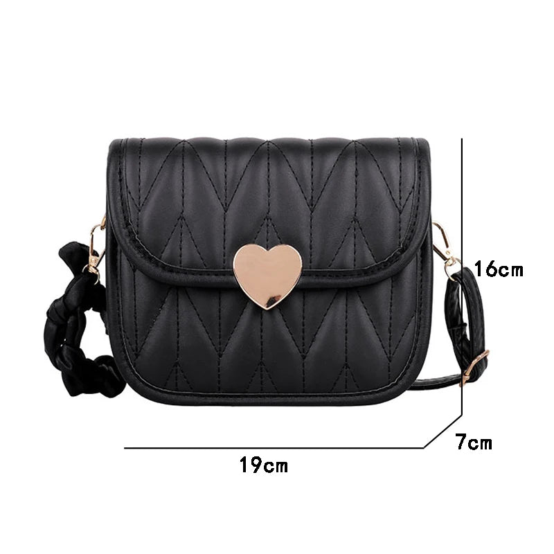 Women's Advanced Diamond Shoulder Bag Chain Handbag Texture Shopping Bag