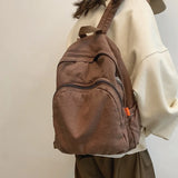 Canvas School Bags for Girls Female Student Backpacks Teenagers