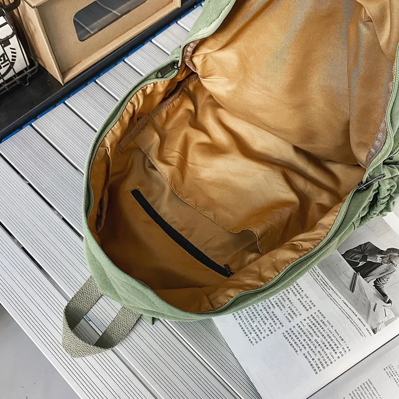 Canvas School Bags for Girls Female Student Backpacks Teenagers