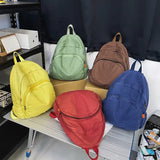 Canvas School Bags for Girls Female Student Backpacks Teenagers