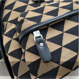 Casual Triangle Geometry Backpack Women's Bag