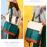 Women's Backpack Waterproof Nylon Shoulder Bag Lightweight