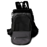 Embroidery Flower Pattern Backpack Large Capacity School Bag