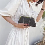 Rhinestone Evening Crossbody Bag Chain Shoulder Bag