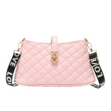 Women's Diamond Embroidered Shoulder Bag Small Square Casual Bag
