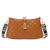 Women's Diamond Embroidered Shoulder Bag Small Square Casual Bag