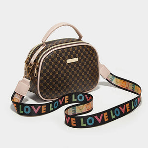 Women's PU Leather Tote Shoulder Bag for Students