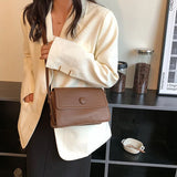 Women's Cross-Body Bag Autumn Winter Literary Single-Shoulder Bag