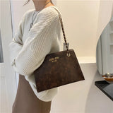 Casual Retro Chain Small Square Single Shoulder Bags For Women