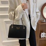 Casual Retro Chain Small Square Single Shoulder Bags For Women