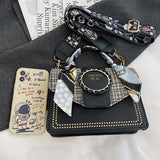 Women's Small Square Crossbody Bag Casual Feeling Portable