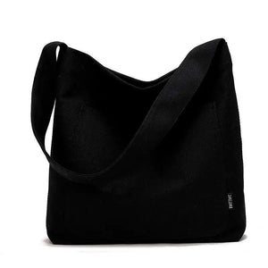 Casual Canvas Shoulder Bag Large Capacity Tote Bag