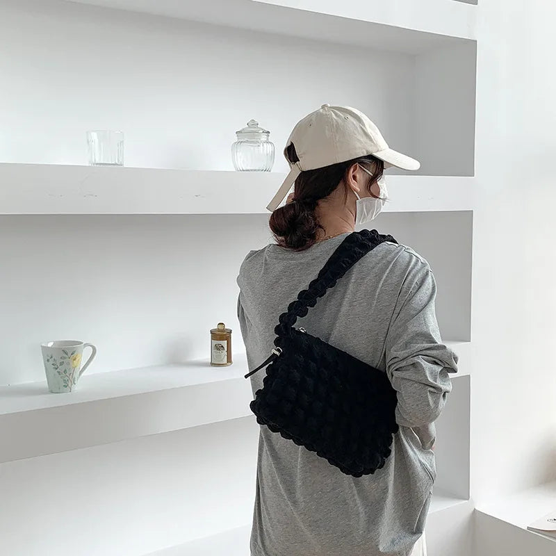 Canvas Crossbody Bag for Women with Adjustable Strap