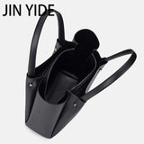 Women's Large Capacity Leather Shoulder Bag Tote