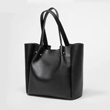 Women's Large Capacity Leather Shoulder Bag Tote