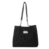 Women's Portable Shoulder Tote Bag Large Capacity Leisure Underarm