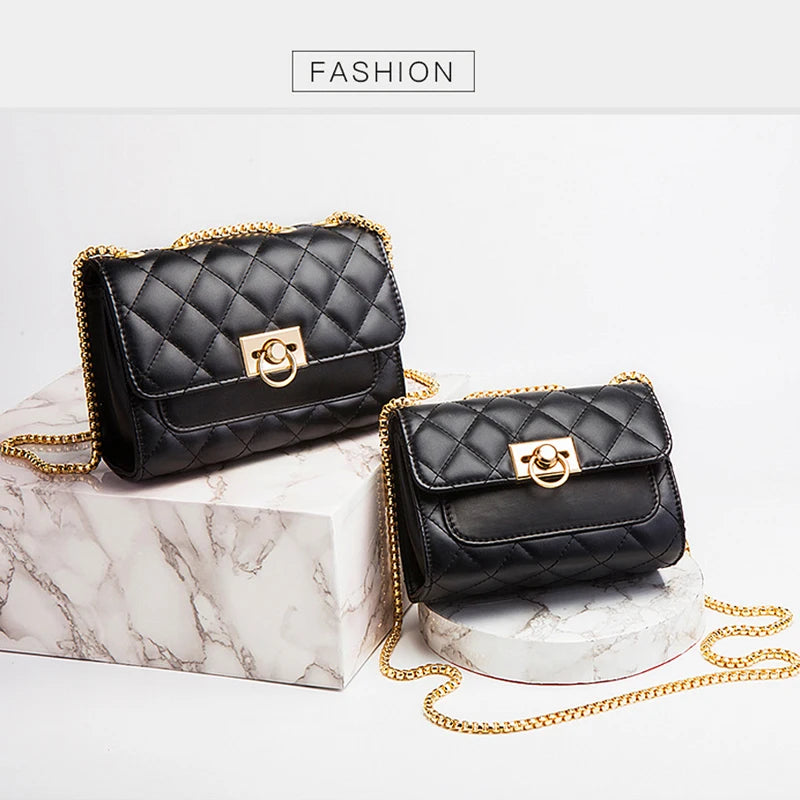 Chic Leather Women's Shoulder Bag