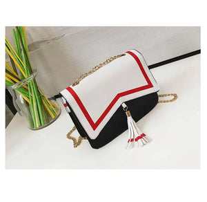 Japanese Cartoon Sakura Tassel Shoulder Bag